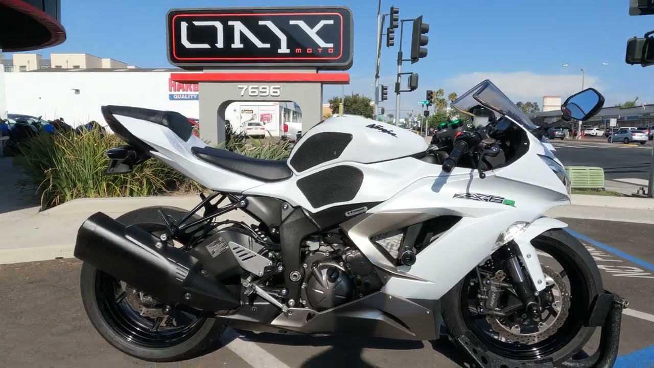 2017 Kawasaki ZX6R ABS / Walk Around / Start Up / Sound Clip - YouTube