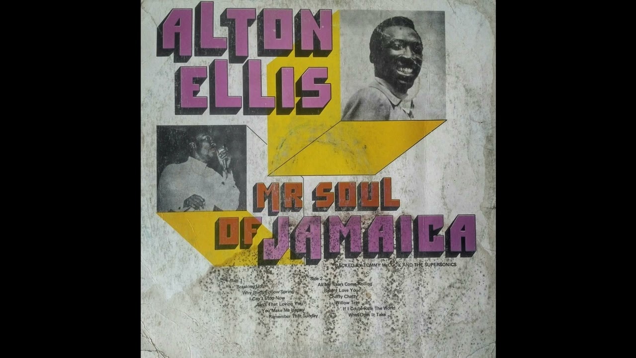 Alton Ellis - Breaking Up - Treasure Isle LP Mr Soul Of Jamaica
