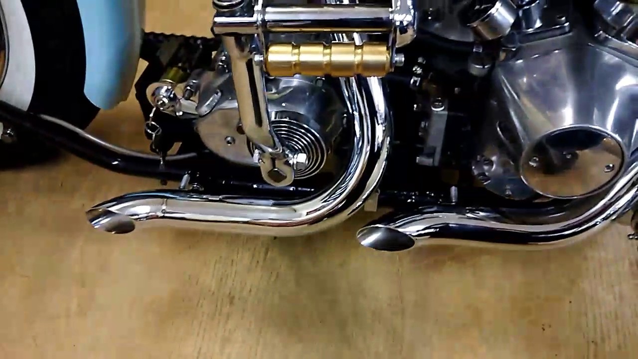 ENDO製ターンアウトStyleショートドラッグパイプ：クロムメッキ仕上(70