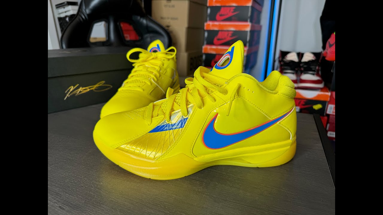 Nike KD 3 Christmas 2023 On Feet Review - YouTube