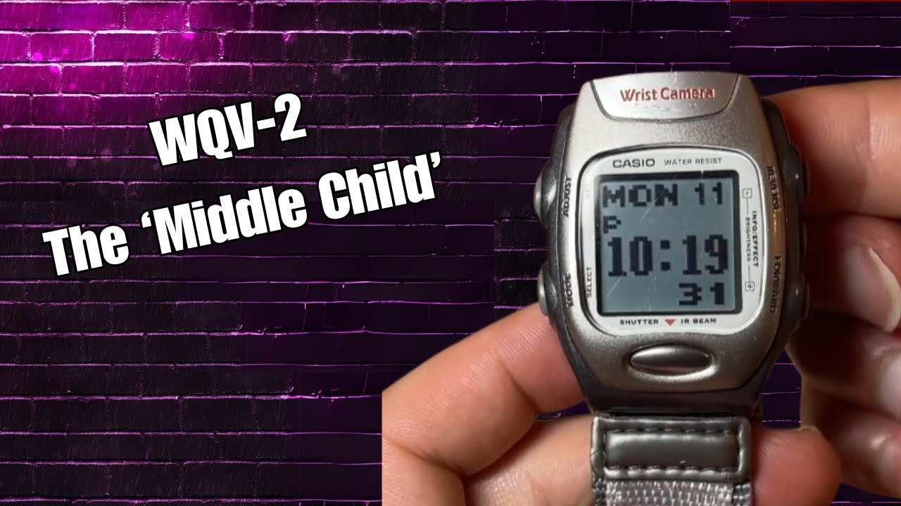 From WQV-1 to WQV-2: The Evolution of Casio's Iconic Camera Watch