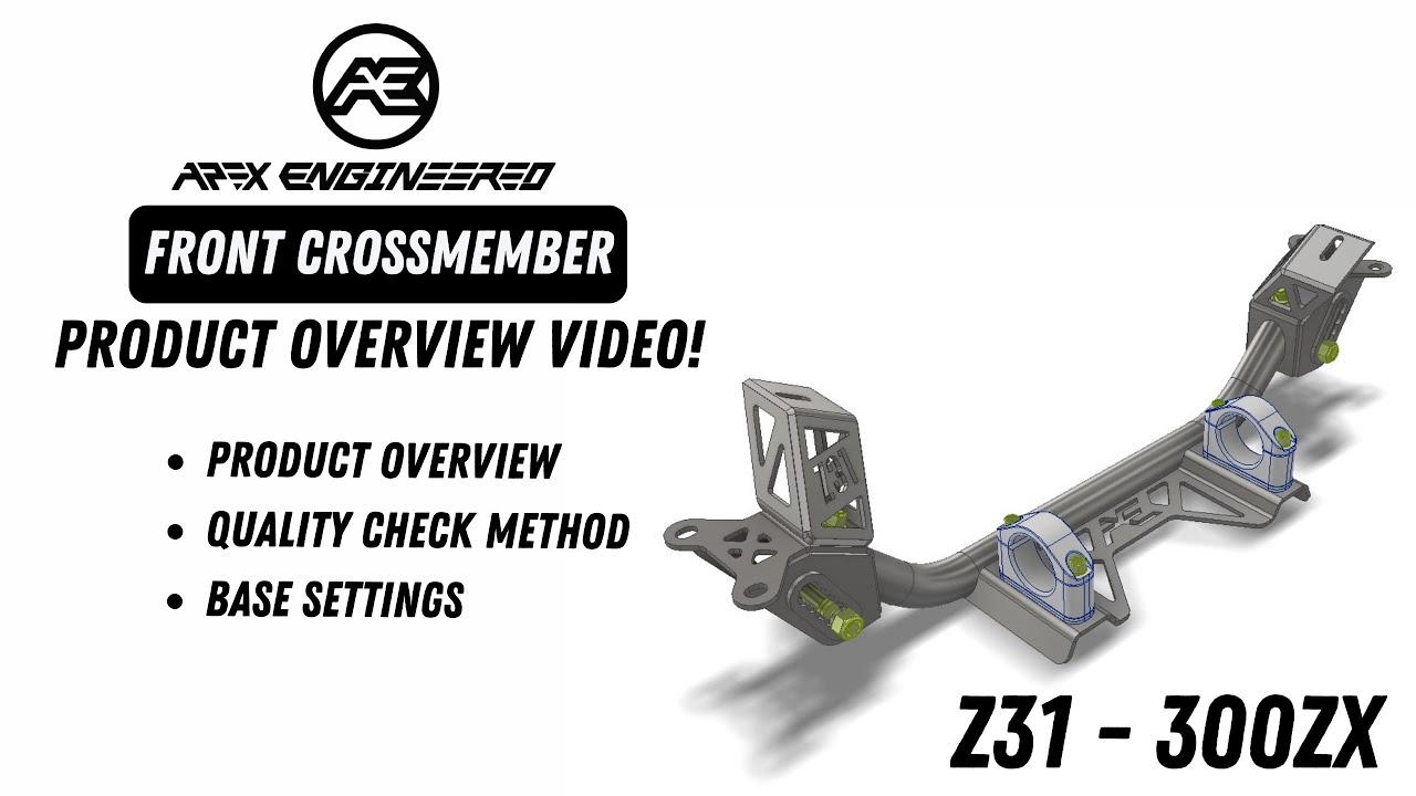 Z31 Front Crossmember - 300ZX - Apex Engineered