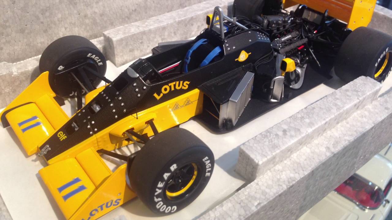 オートアート 1/18 ロータス 99T ホンダ F1 日本GP '87 #11 中嶋悟