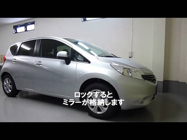 E12系ノート専用キーレス連動ミラー格納キット CEP - YouTube