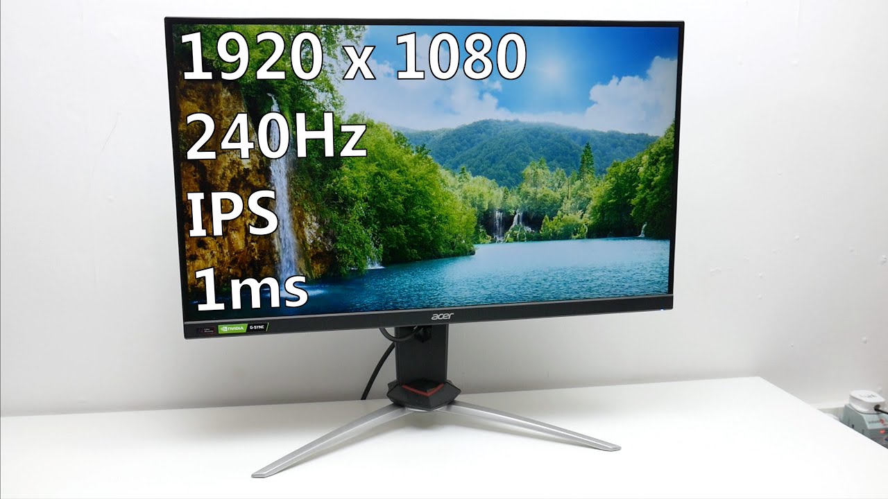 Acer XV273X review - 240Hz 1ms IPS gaming monitor - YouTube