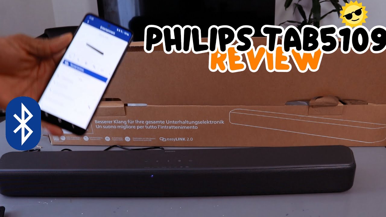 PHILIPS TAB5109 SoundBar Review ~ Compact & Richer Sound !#ad