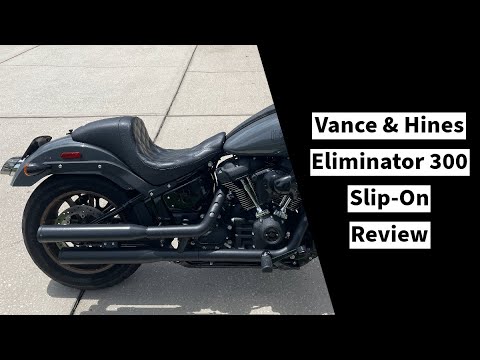 Vance & Hines Eliminator 300 Slip-On Review - YouTube