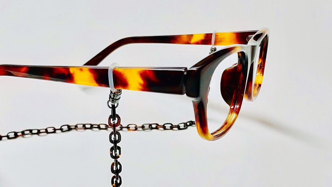 鼈甲 メガネ チェーン 本鼈甲 ⑧ べっ甲 着物 工芸品 大人のメガネ