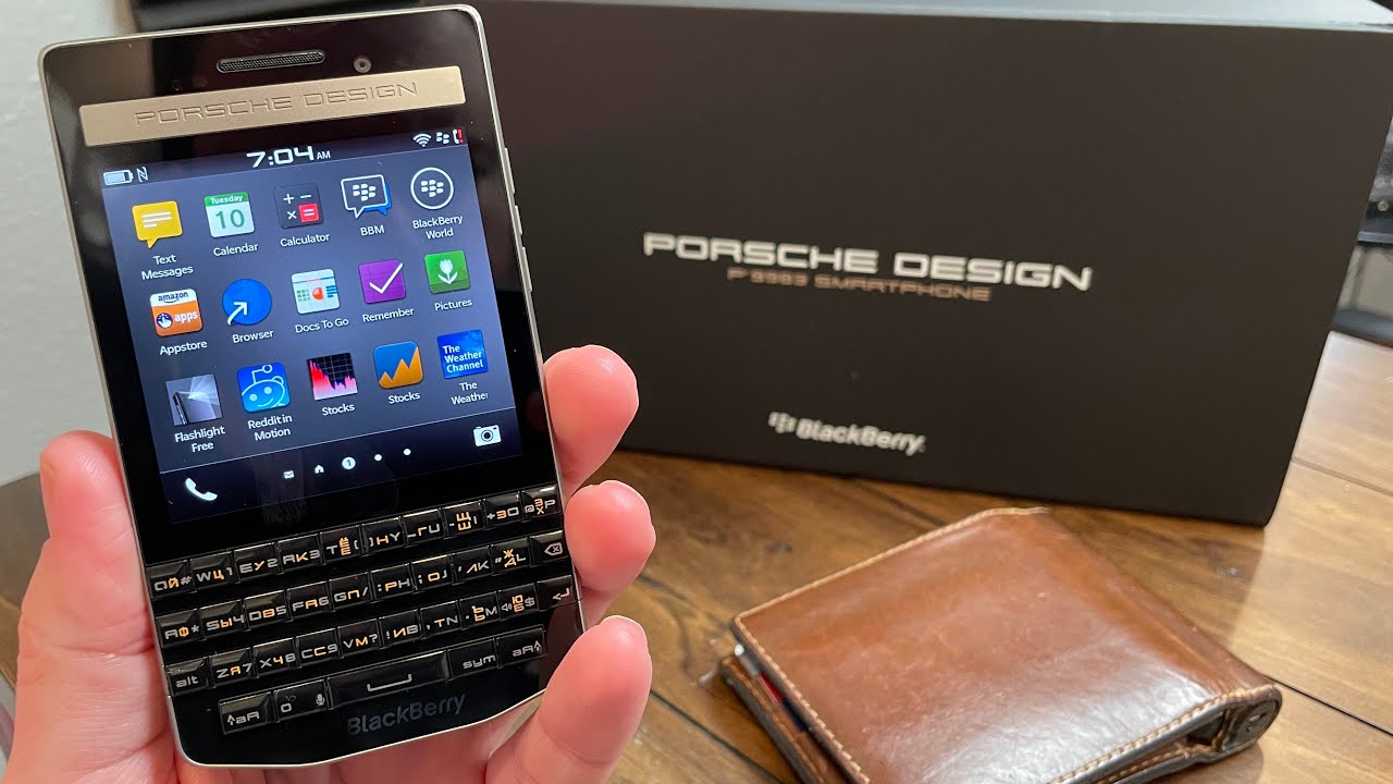 BlackBerry Porsche Design P'9983: The $2000 BlackBerry! - YouTube