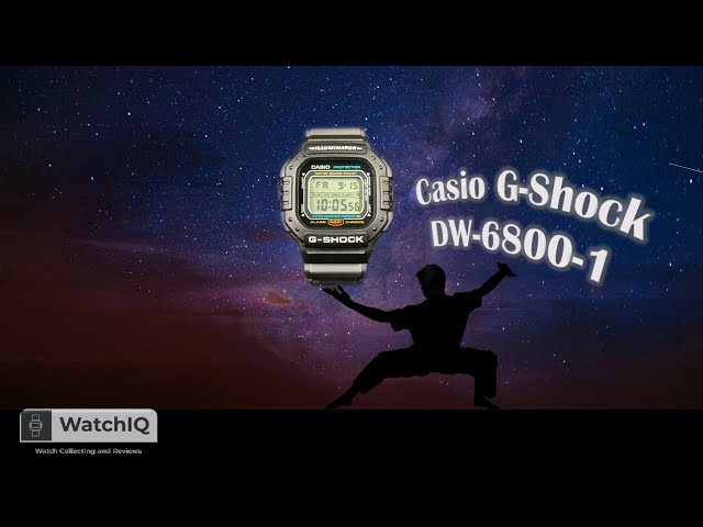 Casio G-Shock DW-6800 - YouTube