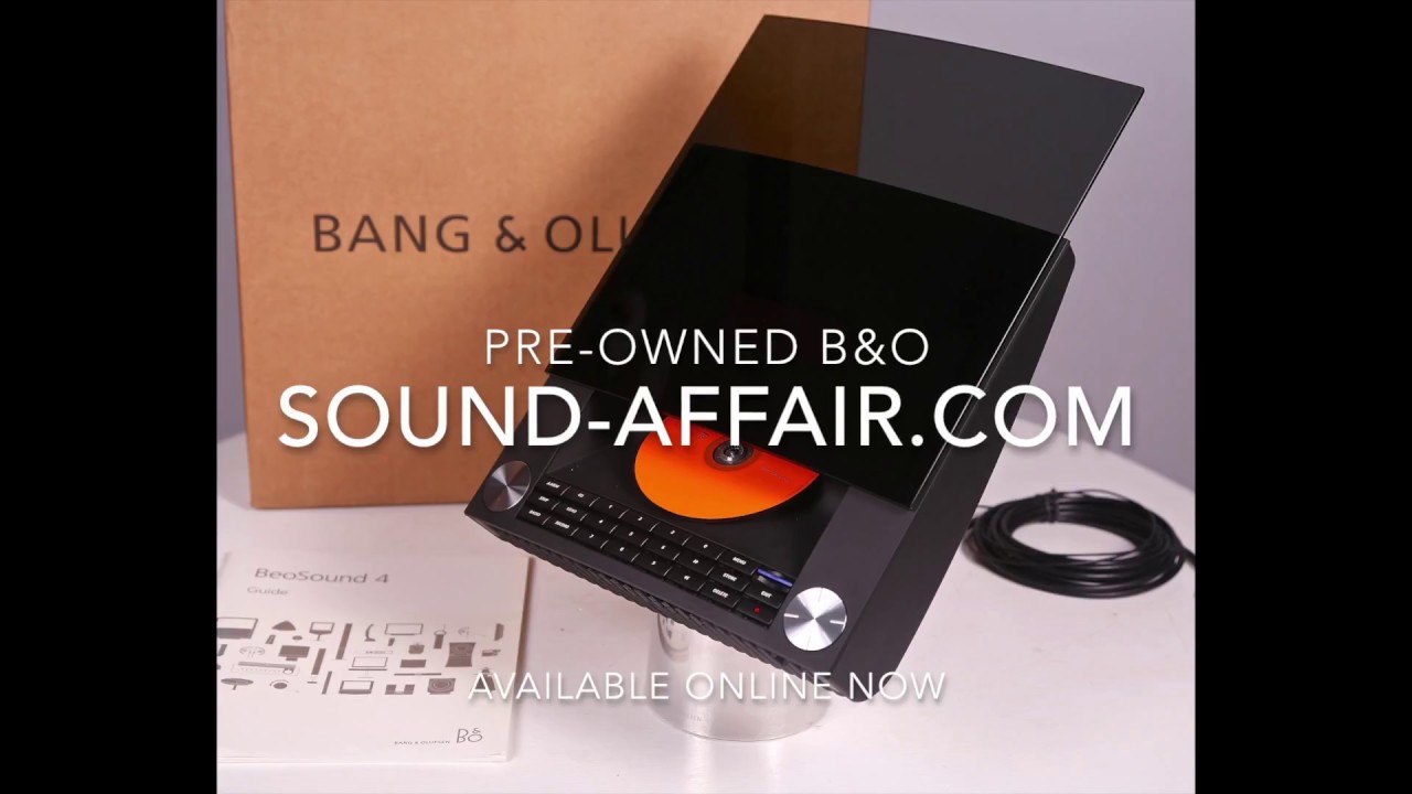 BeoSound 4 Digital Music System - DAB/FM/CD/SD Reader - YouTube