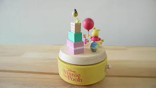 ディズニー 木製 オルゴール【くまのプーさん】既製品 ｜株式会社