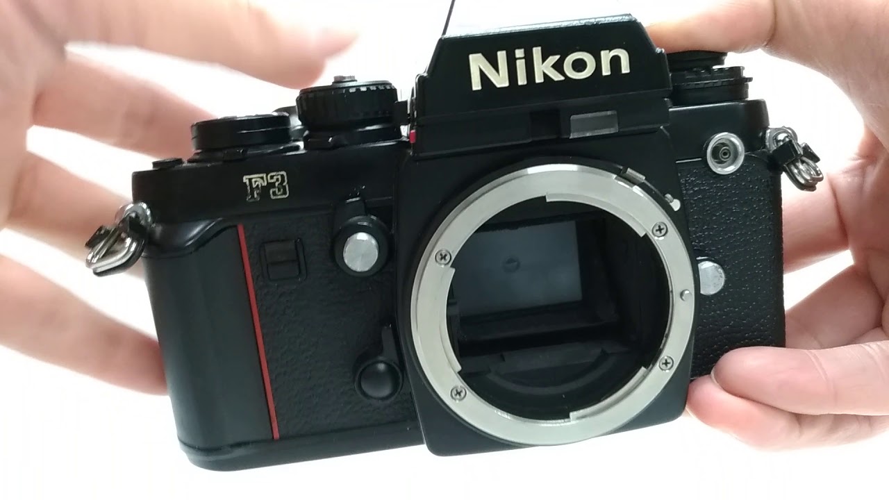 Nikon F3 SLR Camera with Ai-s Zoom-Nikkor 35-70mm F/3.5 Lens from