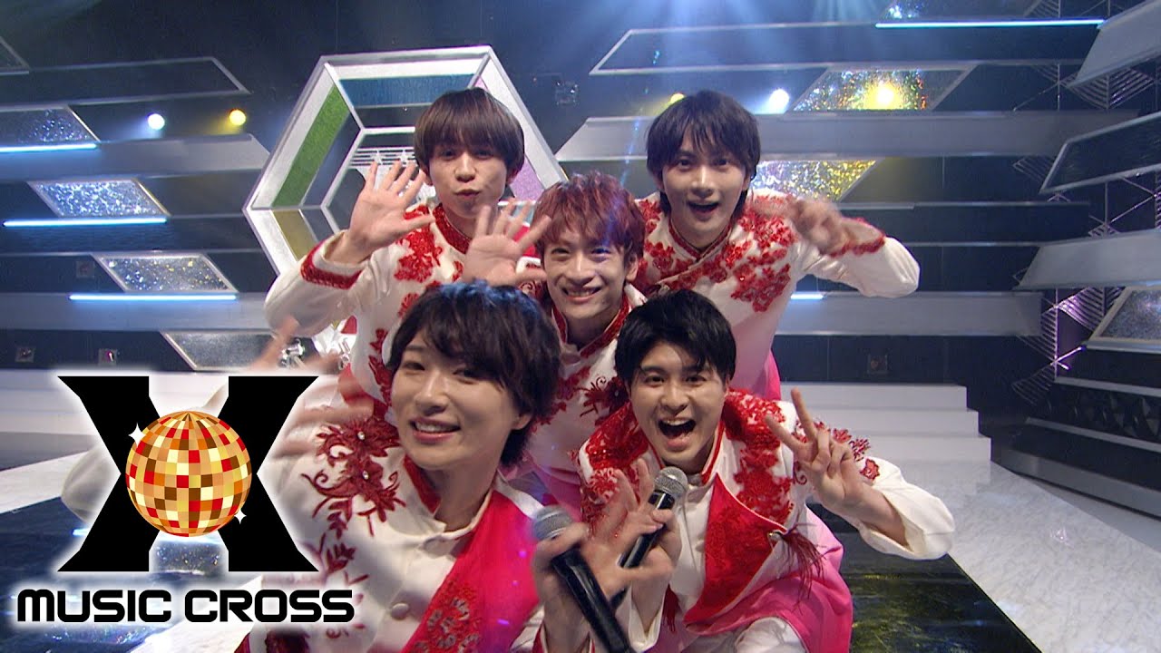 MUSIC X」スタジオライブ！光GENJIの名曲『パラダイス銀河』を華MEN組