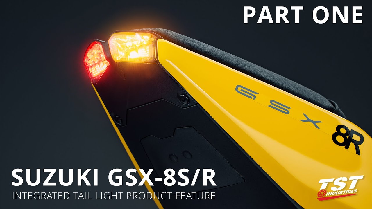 TST LED Integrated Tail Light | Suzuki GSX-8S / GSX-8R