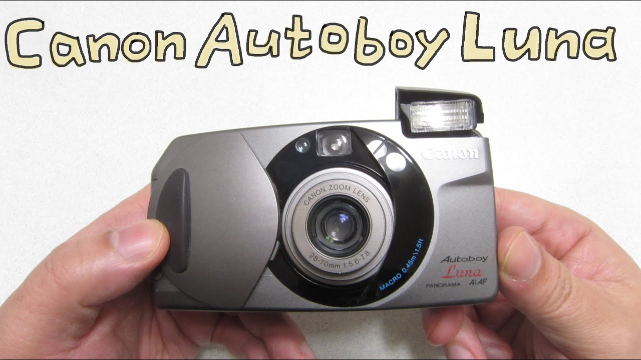 フィルムカメラ】Canon Autoboy Luna オートボーイ ルナ で撮影しま