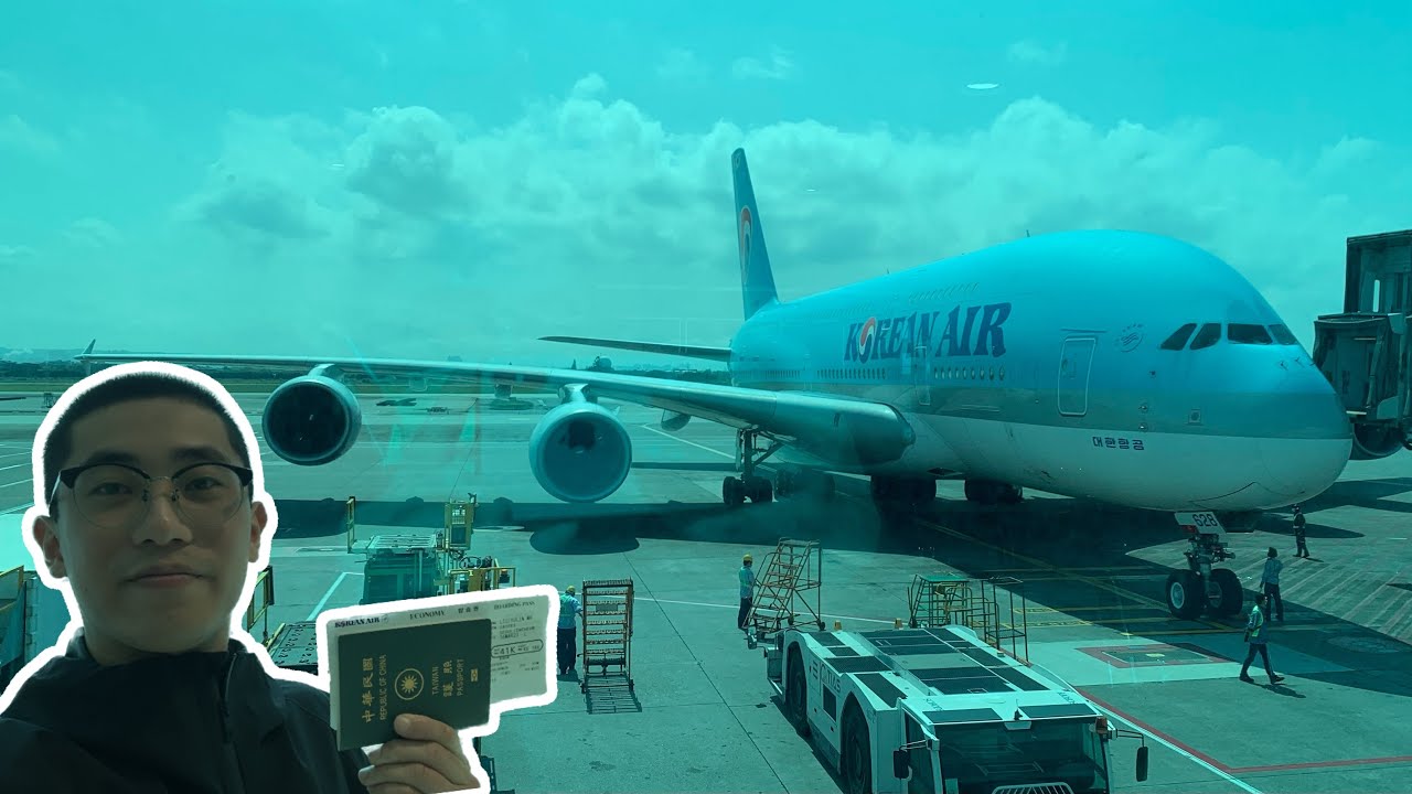 大韓航空A380回歸！KOREAN AIR A380-800 KE186✈️TPE - ICN - YouTube