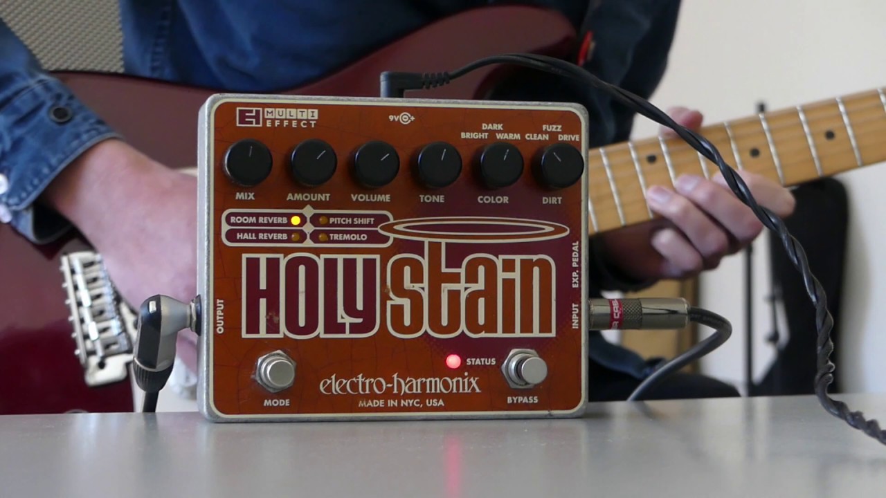 Shoegazing with the Electro Harmonix Holy Stain - YouTube