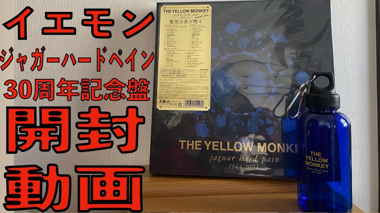イエモン3rdアルバム「jaguar hard pain 1944-1994」30周年記念