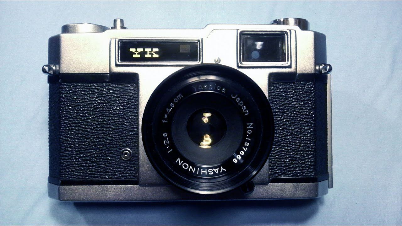 How to use the Yashica YK 1950s Rangefinder camera - YouTube