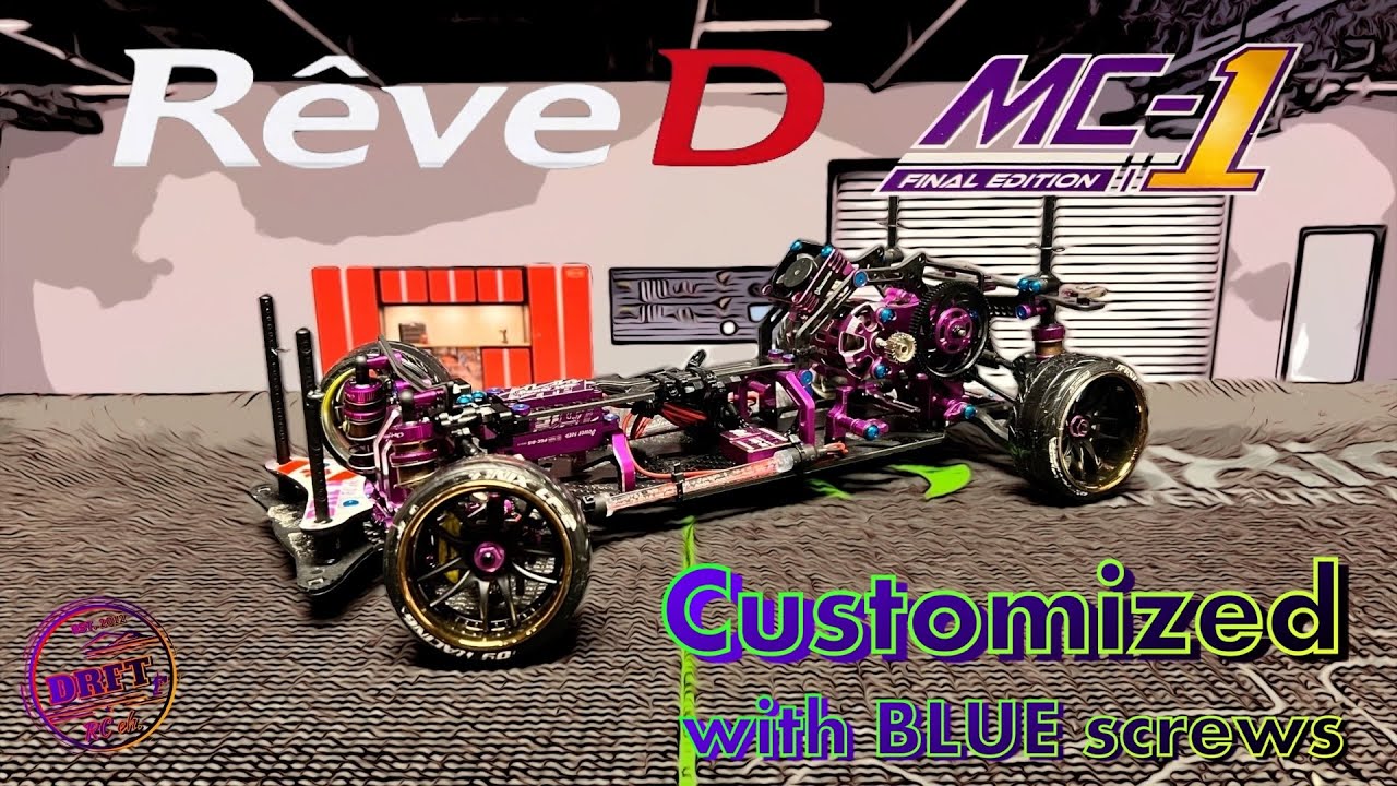 ReveD MC-1 RWD Drift Chassis build - YouTube
