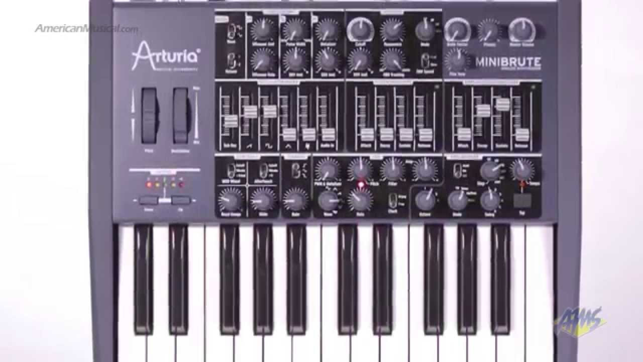 Arturia MiniBrute 25 Key Analog Synthesizer - Arturia MiniBrute