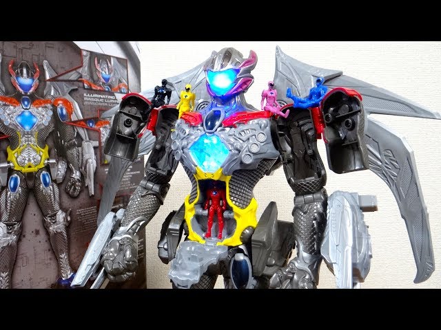 Review of the official Japanese version of the DX Megazord Power