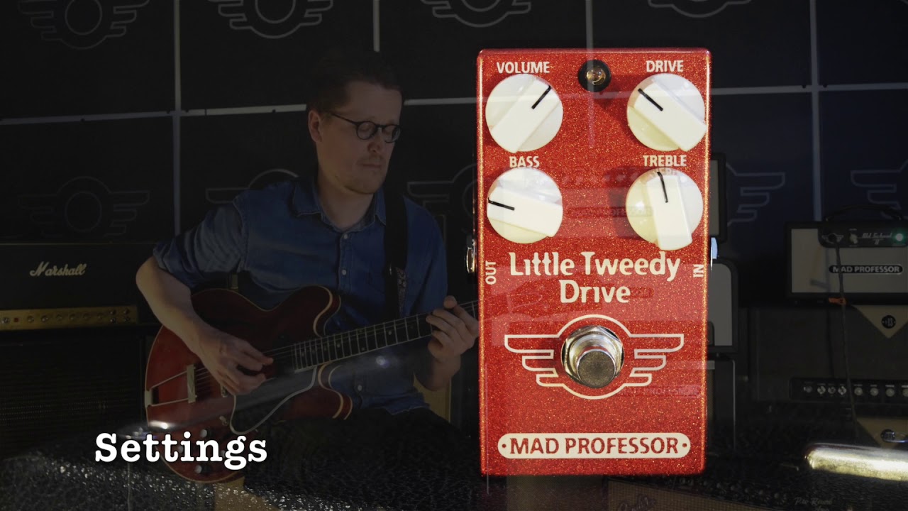 Mad Professor Little Tweedy Drive demo by Teemu Viinikainen - YouTube