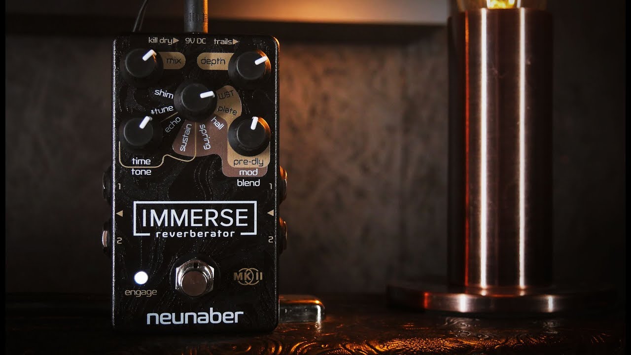 Neunaber Audio Effects Immerse Reverberator MkⅡ - 8種類のリバーブ