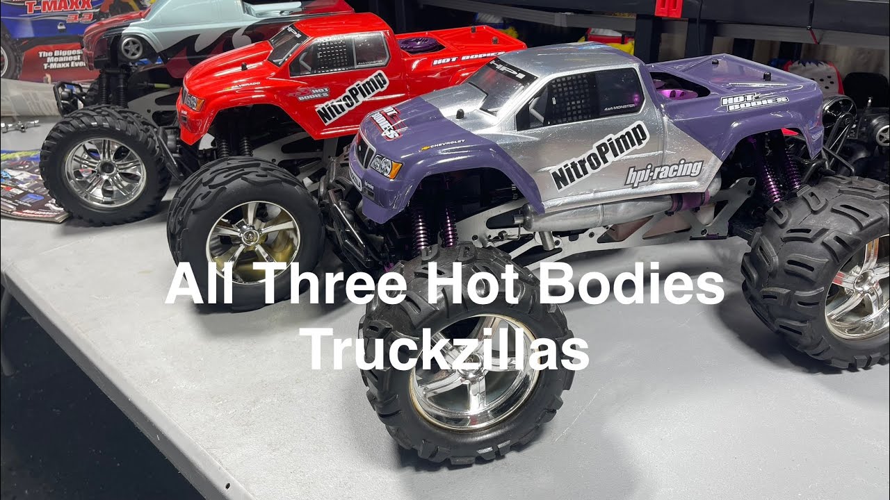 Hot Bodies Truckzilla Sport Build HPI Savage - YouTube