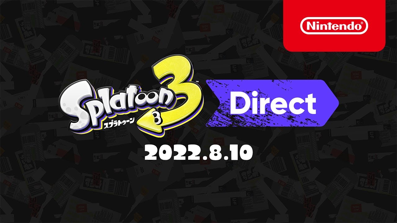 スプラトゥーン3 Direct 2022.8.10 - YouTube