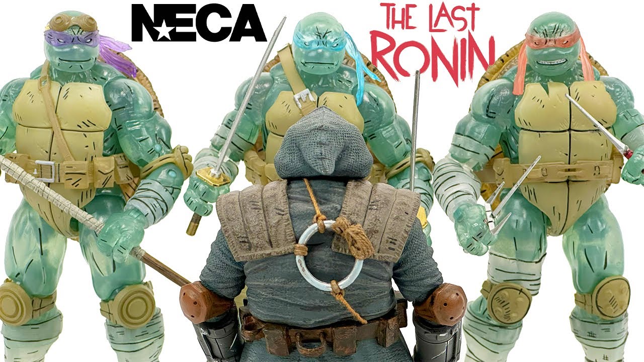 NECA TMNT Last Ronin Ghost Brothers 3-Pack Review! - YouTube