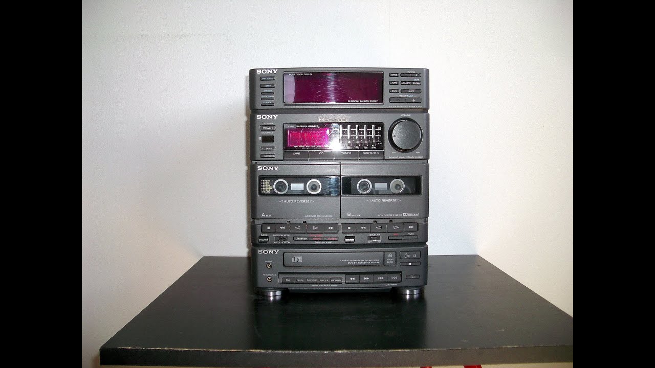 SONY ソニー「MHC−P33X・pixy ピクシー」ミニミニ コンポ - YouTube
