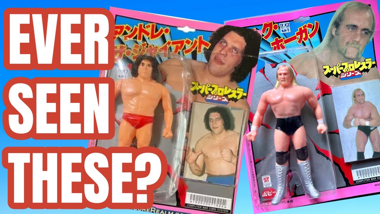 First Wrestling Action Figures Ever! (1981, Super Puroresu) - YouTube