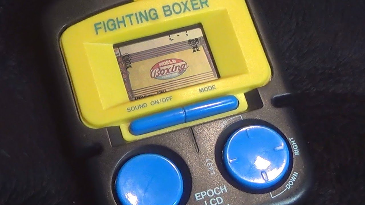 レトロ 電子ゲーム】エポック社 ファイティングボクサー ボクシング