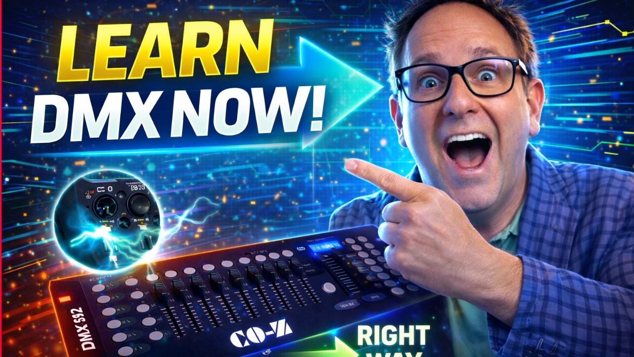 STAGE EVOLUTION 調光ユニット DPDMX20L - YouTube