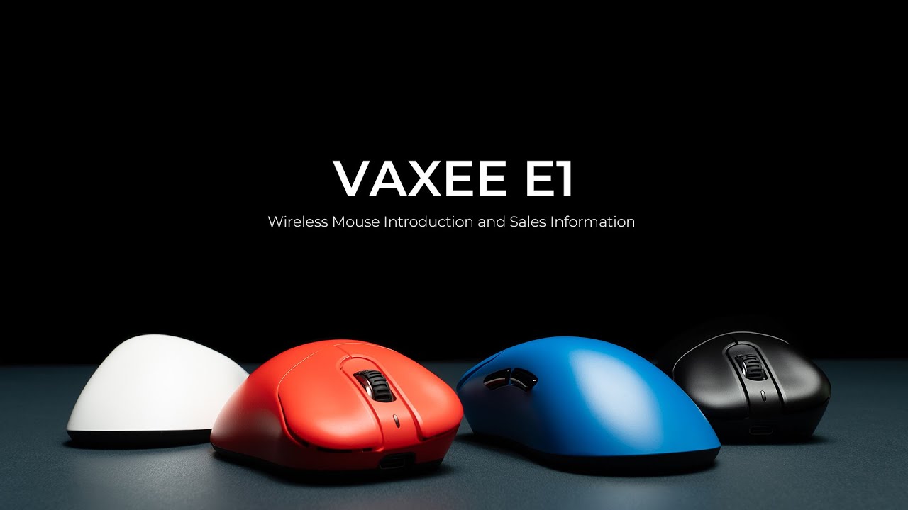 VAXEE E1 Wireless Mouse Introduction and Sales Information - YouTube