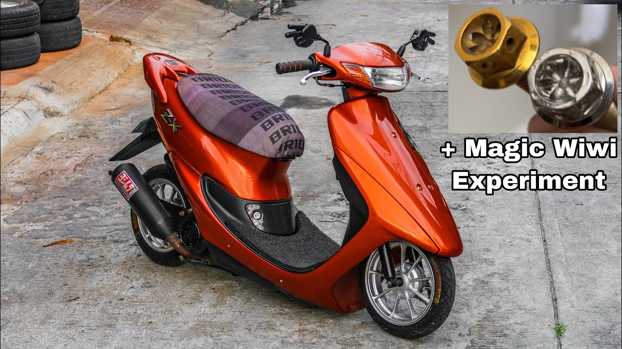 Honda Dio 3 ZX Live (UPDATE) | Gold bolts to white gold 