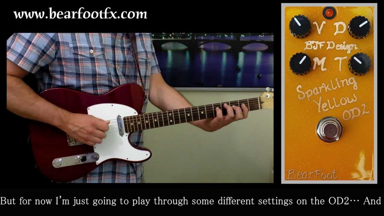 Bearfoot FX Sparkling Yellow OD2 - YouTube