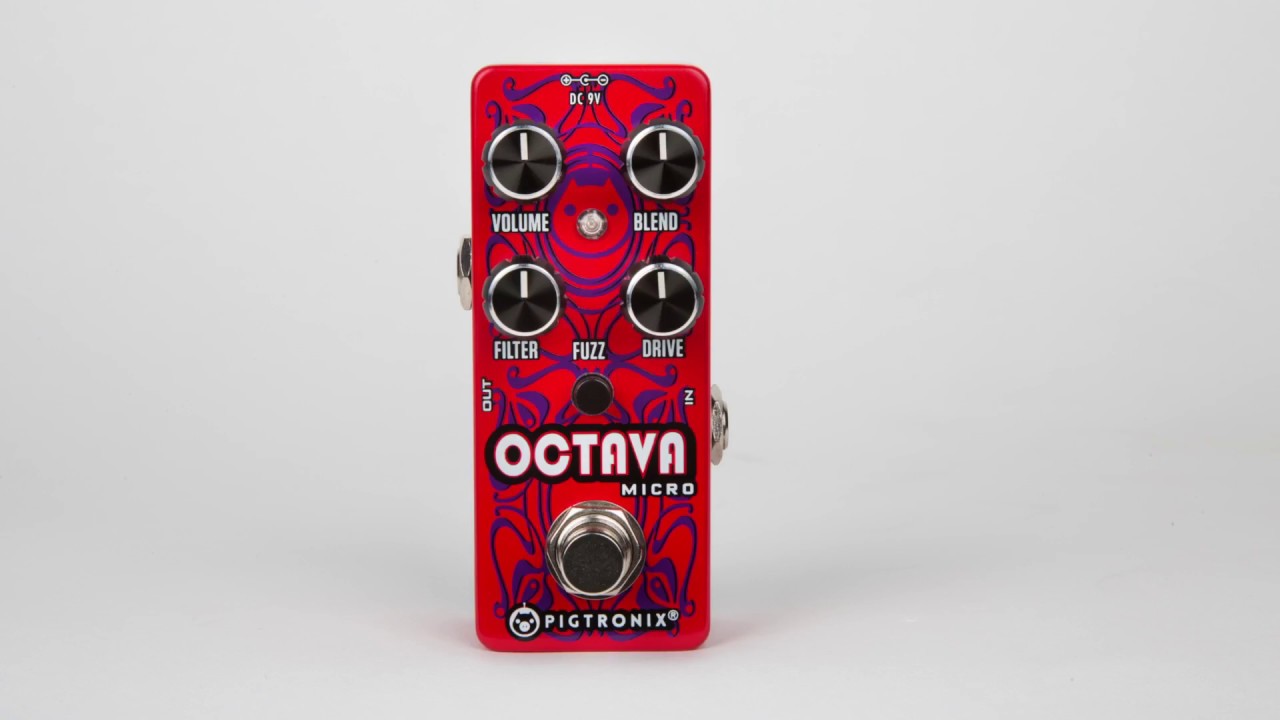 PIGTRONIX Octava Micro - オクターブアップトーンを生み出し、純粋な