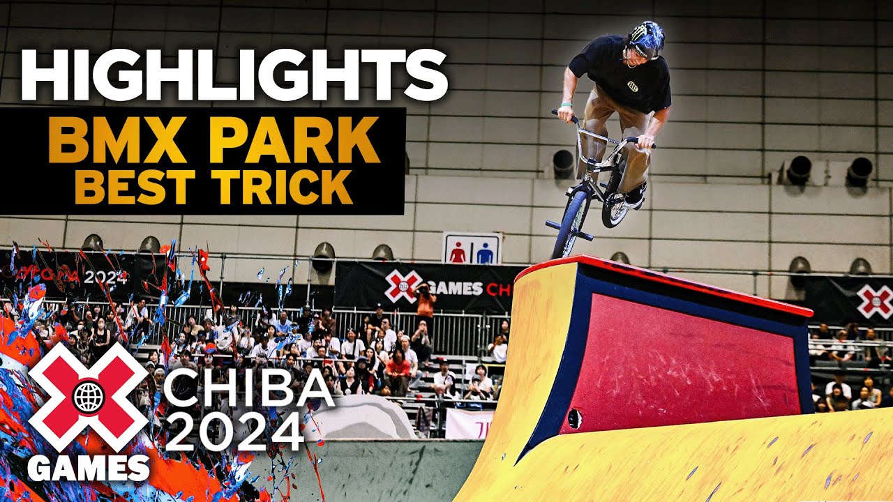 BEST OF BMX Park Best Trick | X Games Chiba 2024 - YouTube