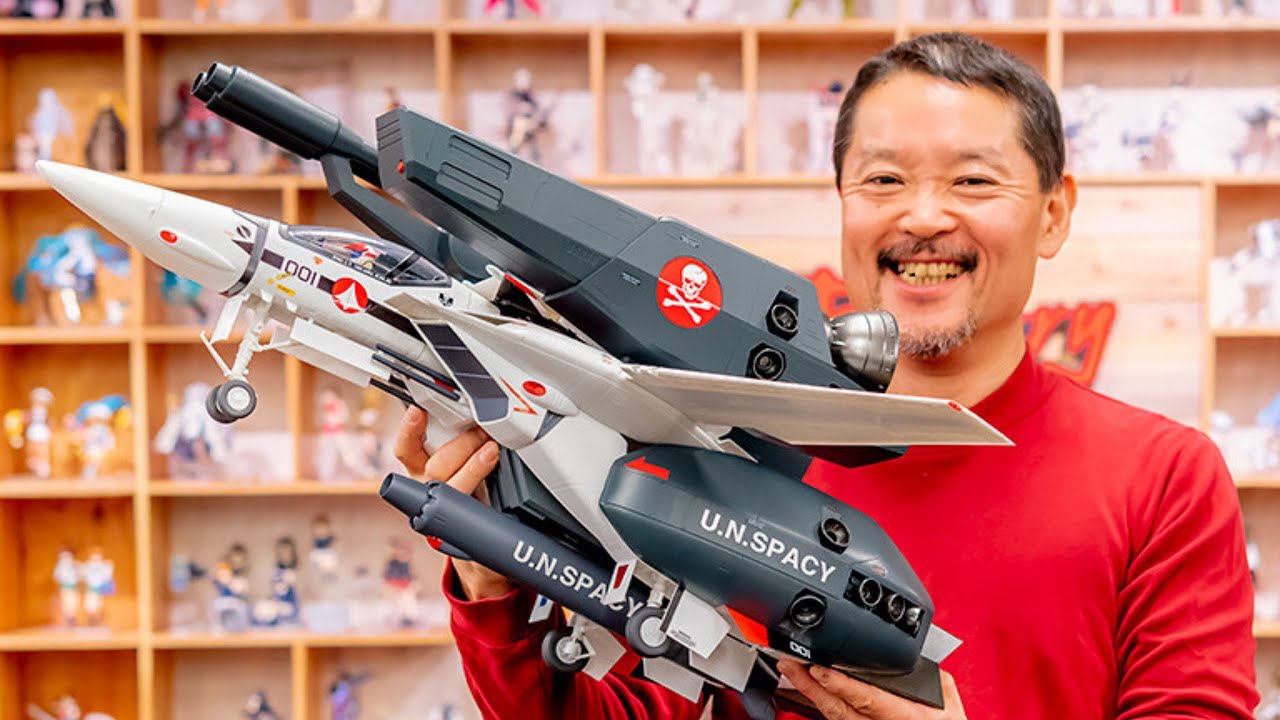 PLAMAX MF-45 minimum factory VF-1 Fighter Valkyrie - YouTube
