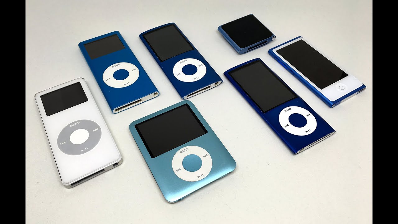 The history iPod Apple iPod nano mini iPod classic Touch 17台