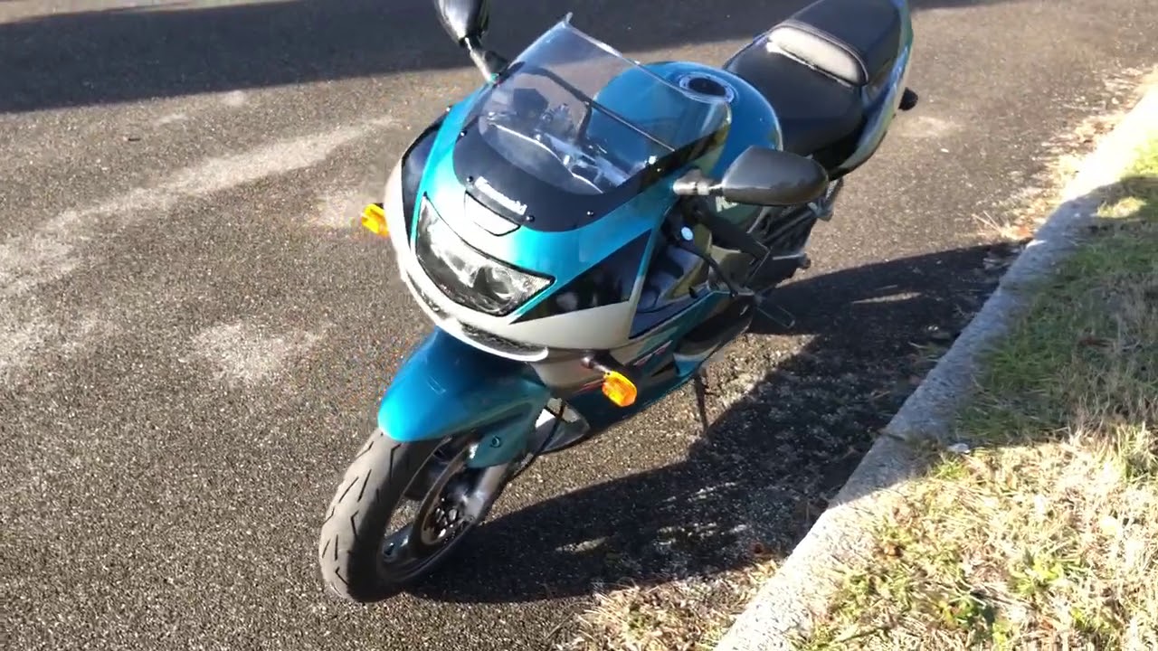 Kawasaki ZX-9R (ZX900-B1) - 1994 - YouTube