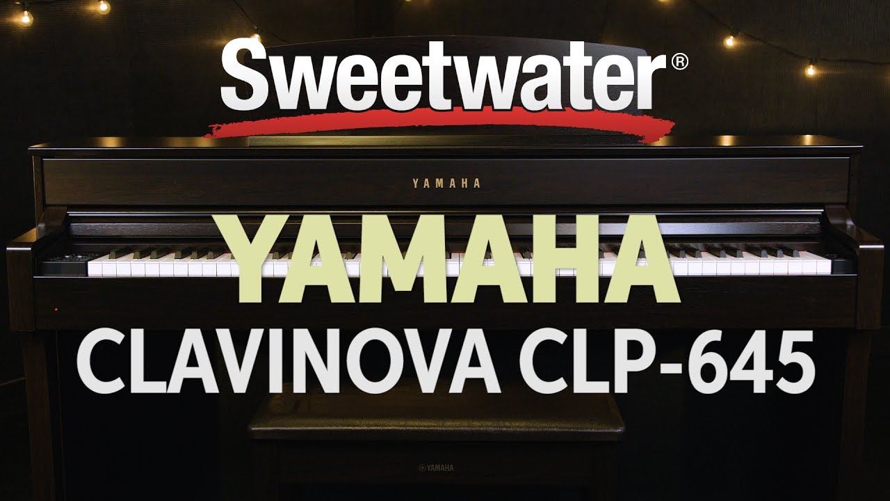 Yamaha Clavinova CLP-645 Digital Piano Review - YouTube