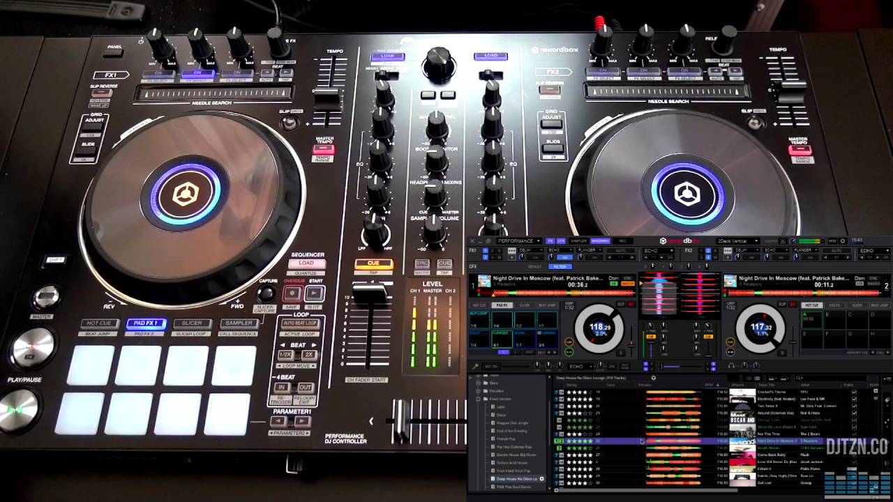 Pioneer DJ DDJ-RR Rekordbox DJ Controller Review And Video