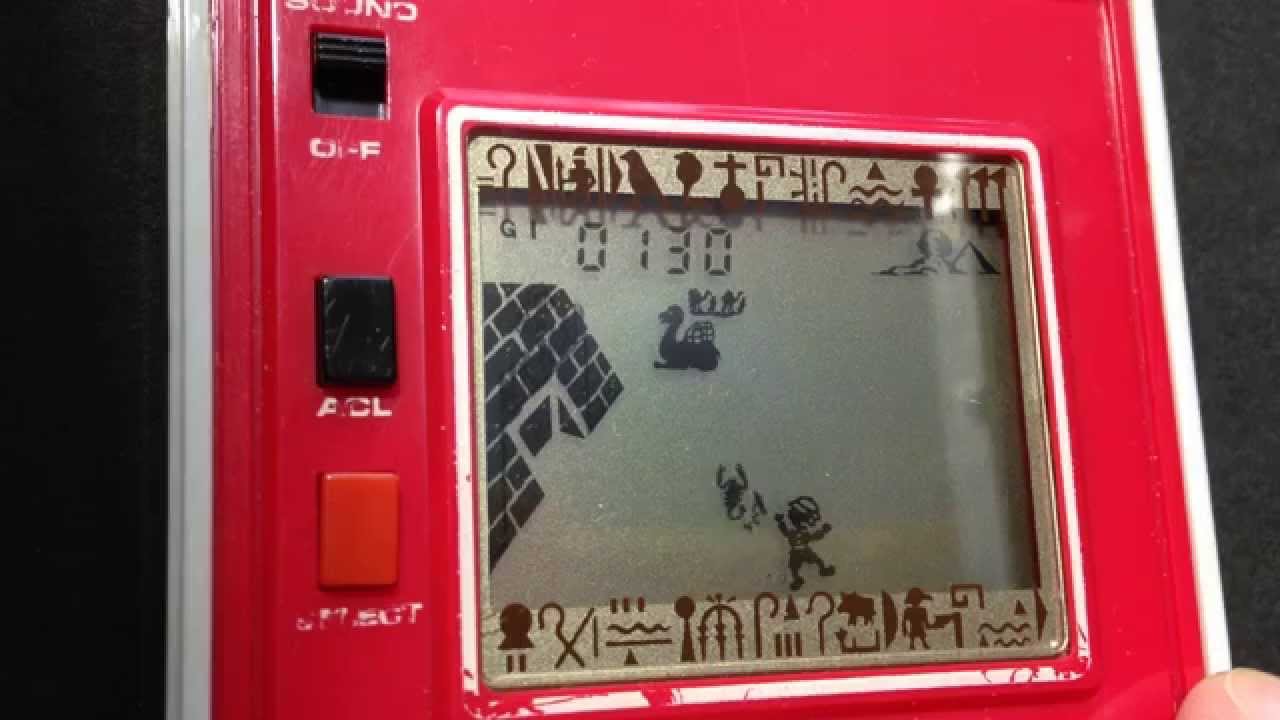 バンダイ ソーラーパワー 謎のピラミッド 懐かしのLCDゲーム 500点