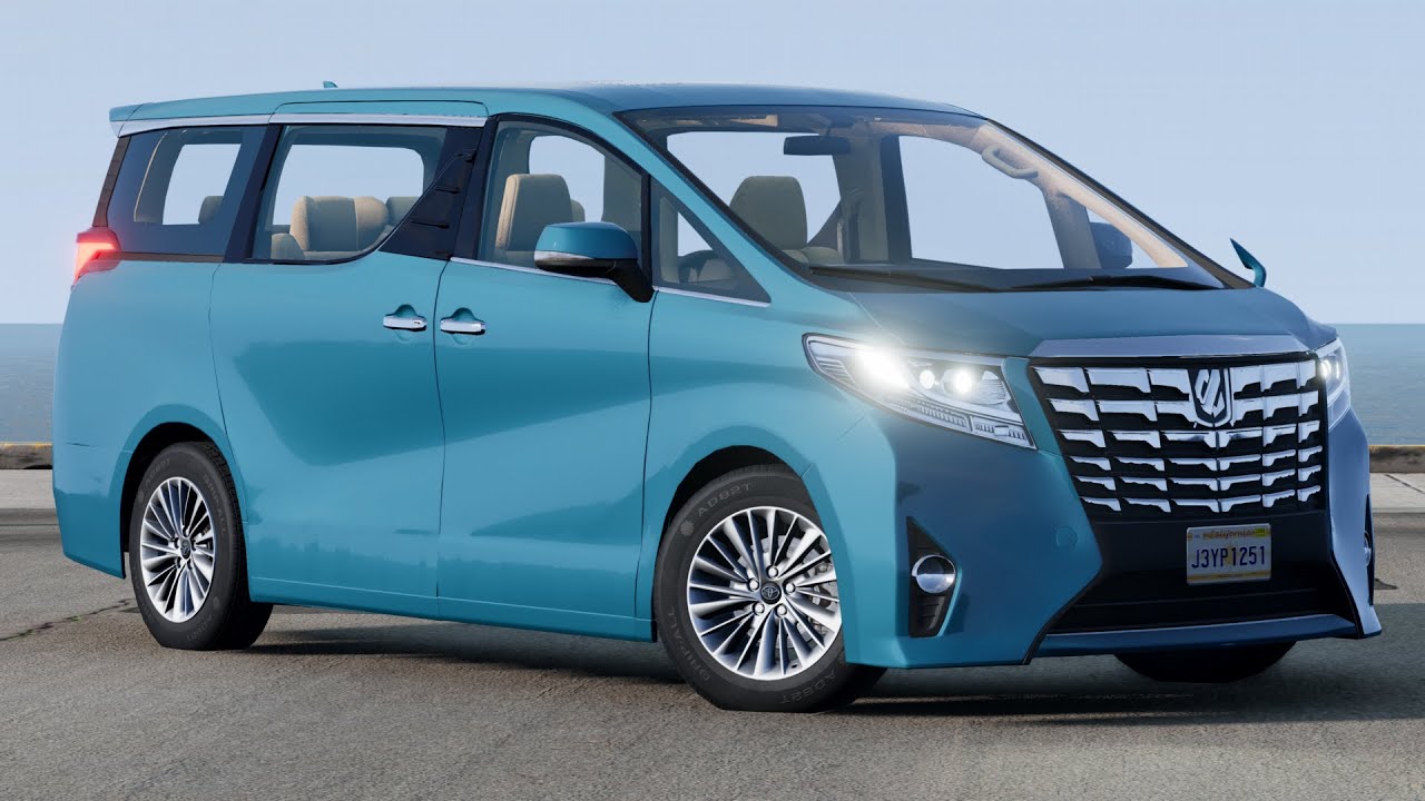 Toyota Alphard (2022) in BeamNG #730 - YouTube