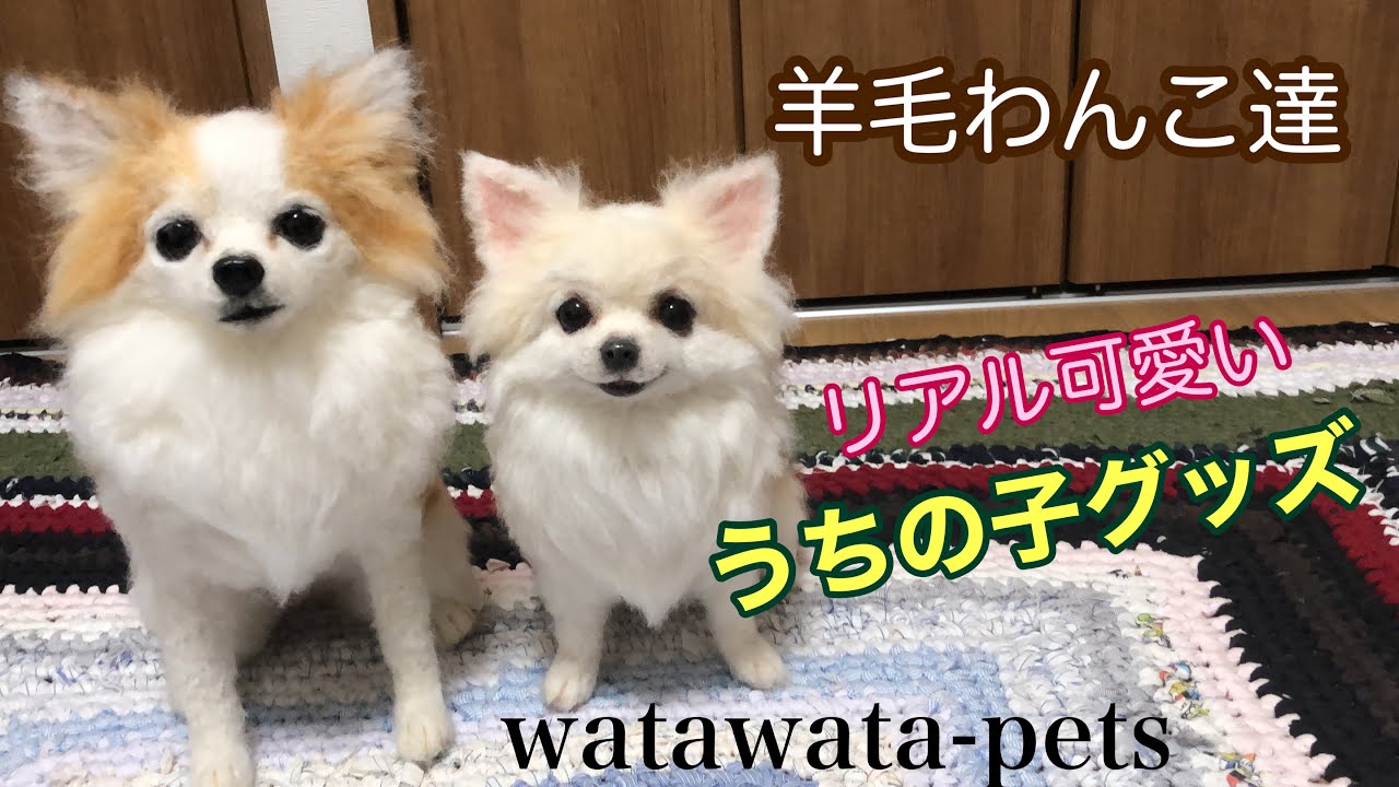 可愛いうちの子グッズ【わたわたペットの分身の術】 - YouTube