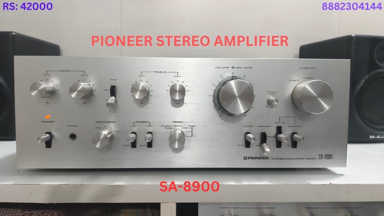 Pioneer SA-8900 | Stereo Integrated Amplifier (1976) | 8882304144